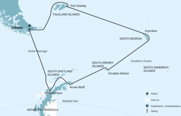 Falklandinseln-Südgeorgien-Antarktische Halbinsel