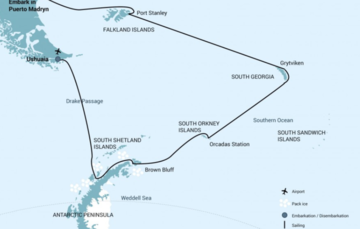 Falklandinseln - südgeorgien - antarktische halbinsel