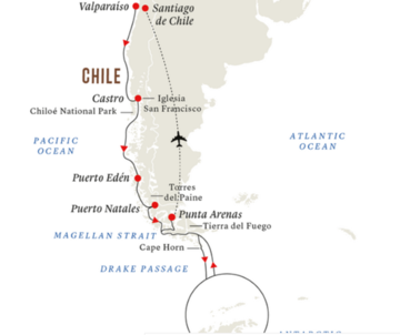 Antarktis und Patagonien Kurs SÜd