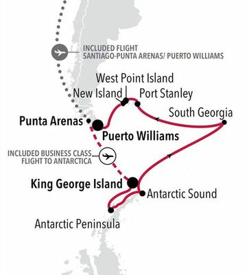 15 Tage Kreuzfahrt von King George Island nach Puerto Williams –EV240128015